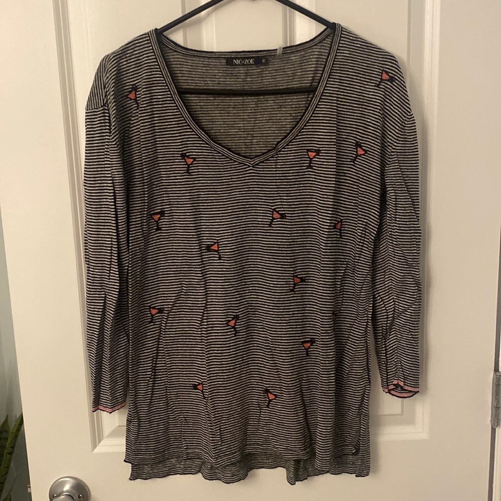 Nic + Zoe cocktail sweater